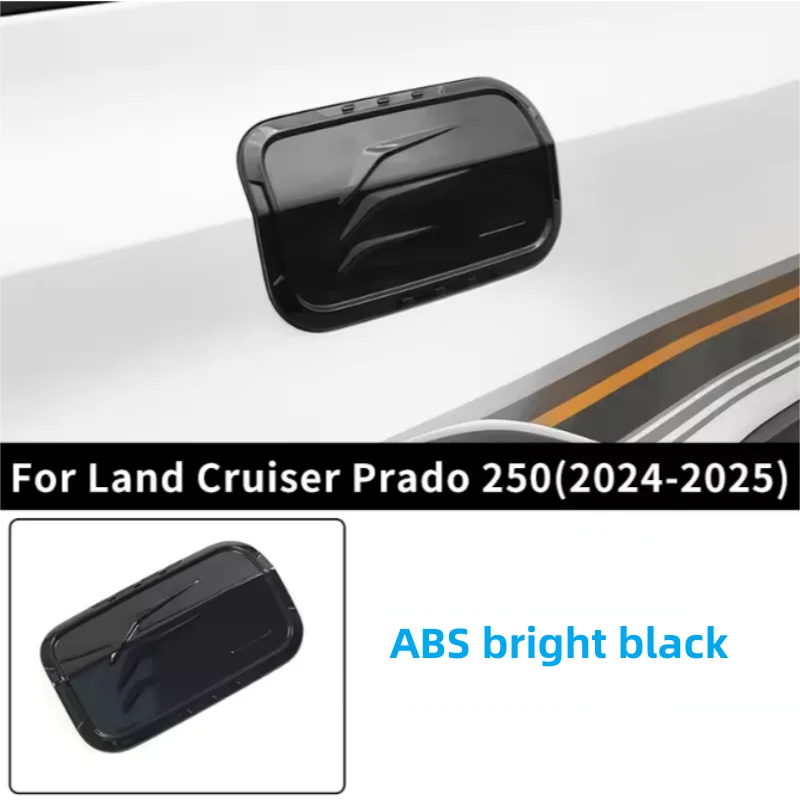 

Для Toyota Land Cruiser 250 LC250 Prado 2024 + защитная пленка для автомобиля, декоративные аксессуары, внешняя наклейка, крышка топливного масла, крышка бензобака