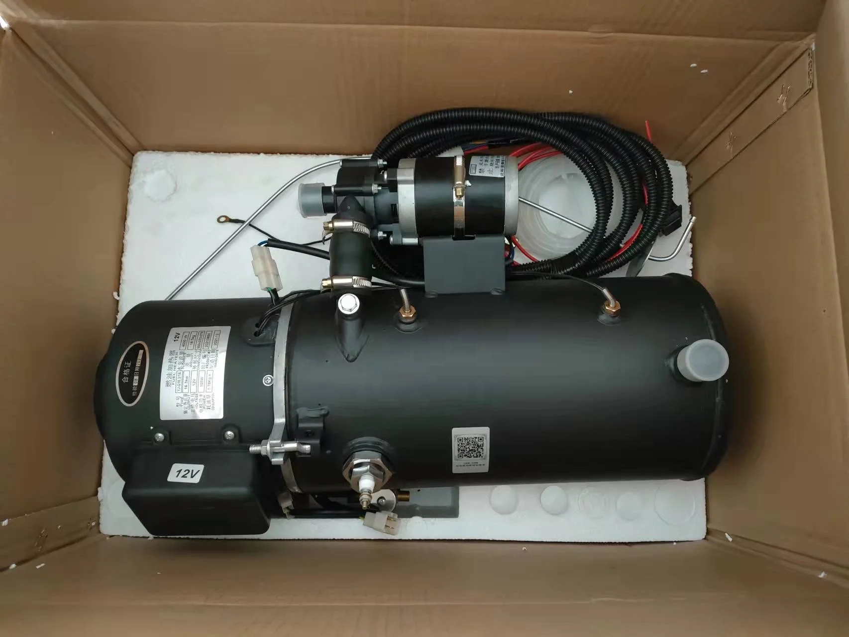 Портативный парковочный Воздушный ночной обогреватель 10 кВт 12 В для кемпинга