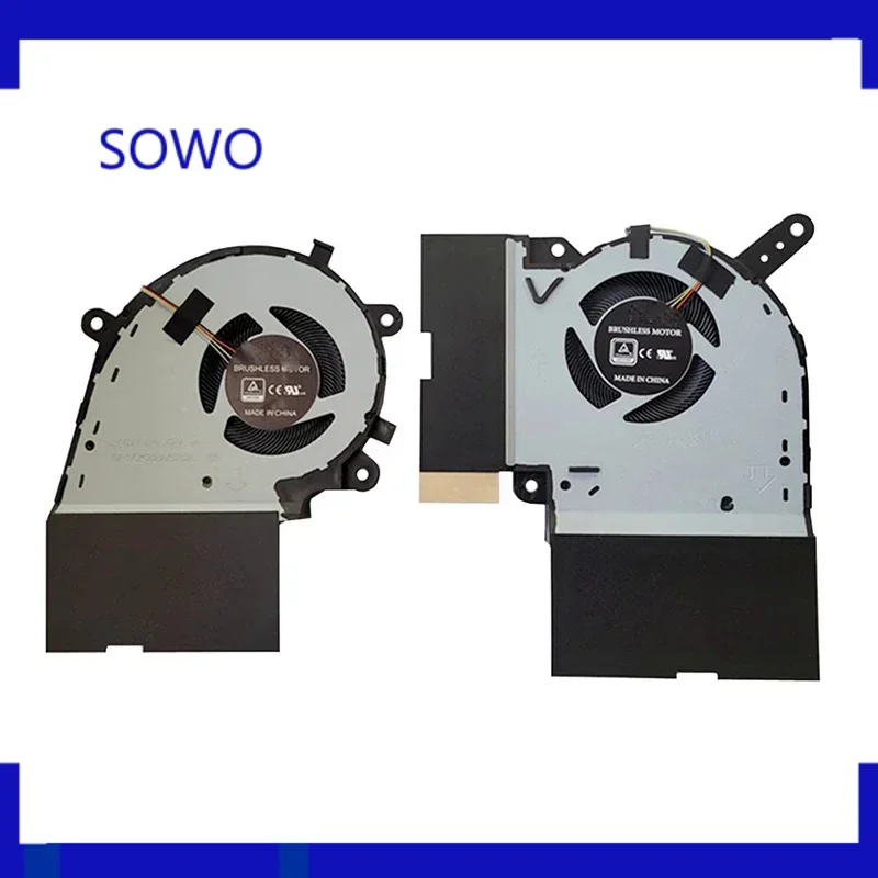 Новый вентилятор охлаждения процессора и графического для ASUS ROG G531GW G731GV G731GW G512L