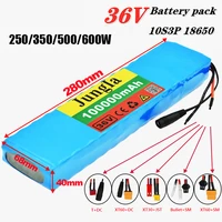 original 36v 100ah 18650 rechargeable lithium battery pack 10s3p 600w power modified bicycle scooter electric vehicle with bms