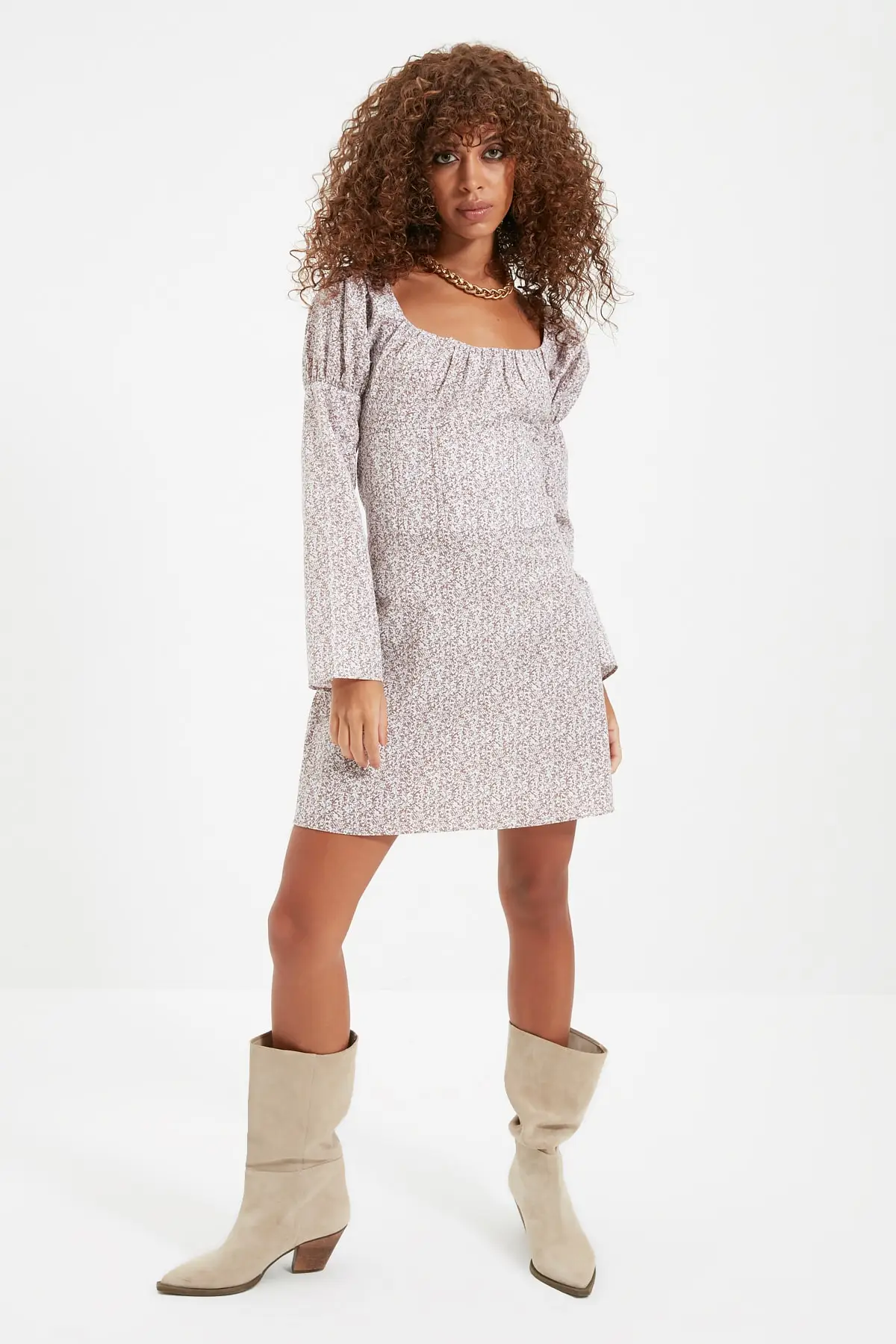 

Trendyol Waist Detail Dress TWOAW22EL0339