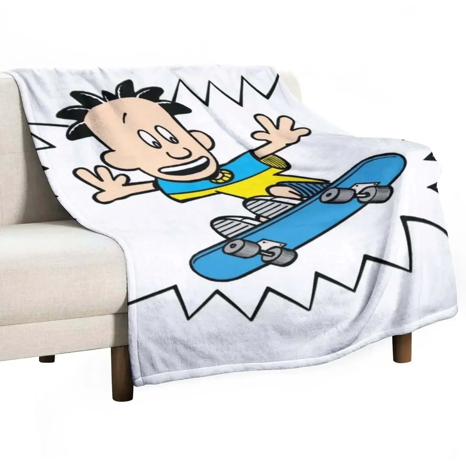 Большая идея для скейтборда одеяло декоративные кровати забавный подарок