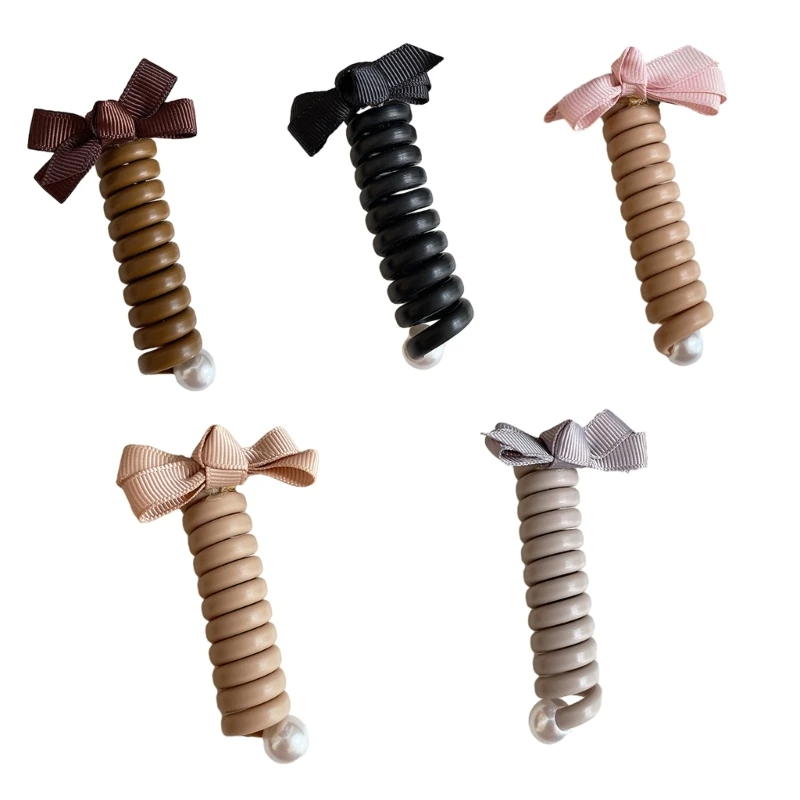 

Bow Scrunchy Hair Rope Ties Hair Bracelets Ponytail Holder for Women Girls Dropshipping