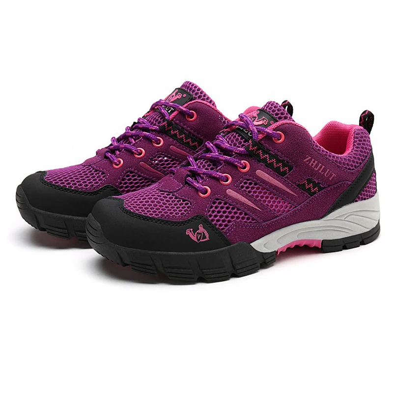 

Men Sports Outdoor Shoes Hiking shoes Waterproof Trekking Shoes Nubuck Couple Mesh