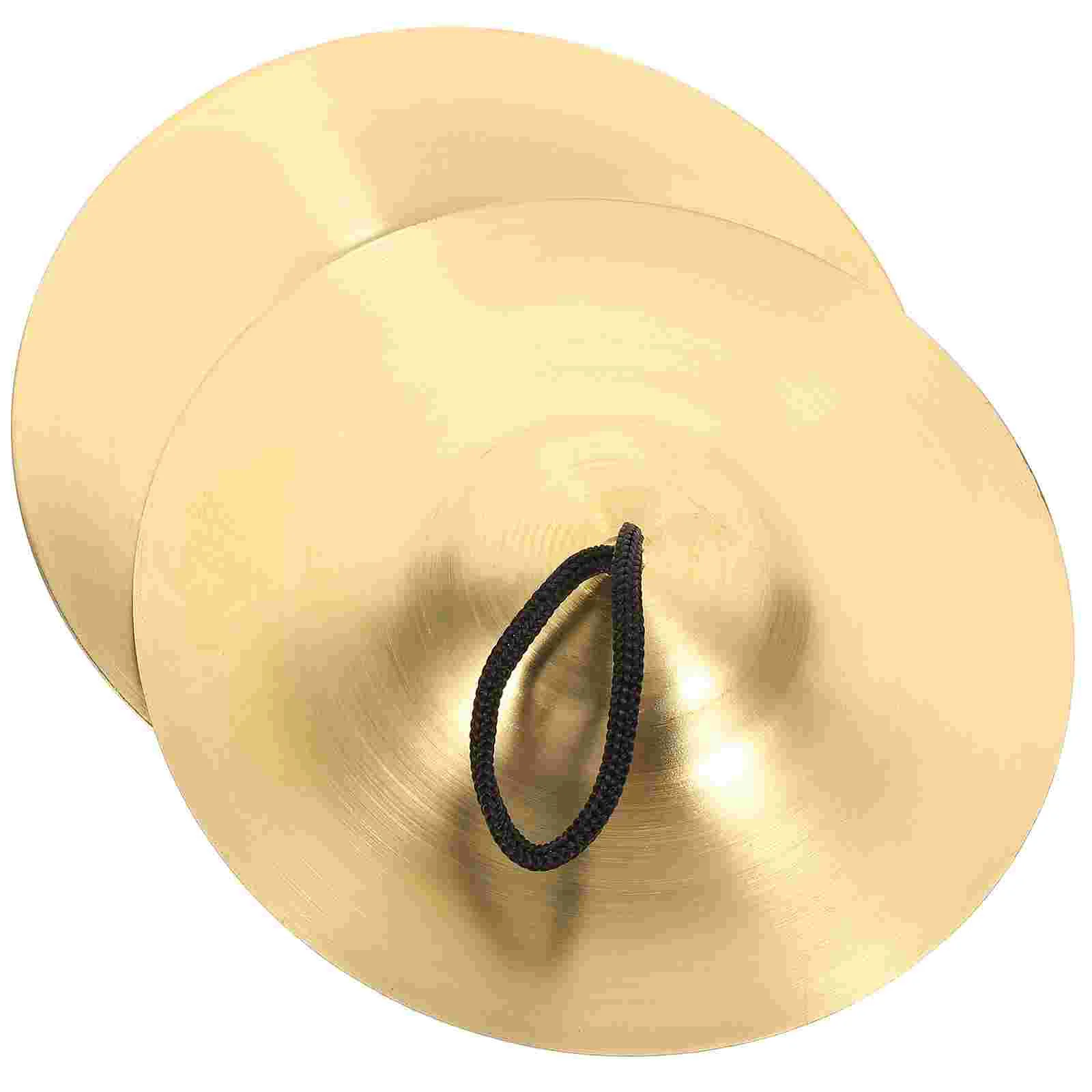 

Toys Kids Copper Cymbal Cymbals Finger Small Instrument Children Percussion Instruments Miss