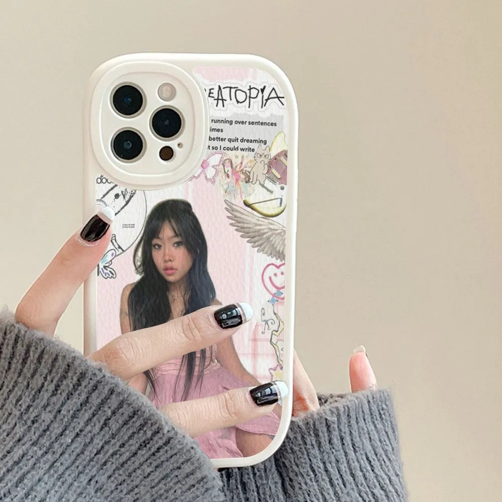 Чехол для телефона Singer B-Beabadoobee из жесткой кожи iPhone 16 15 14 13 12 Mini 11 Pro Max Xs X Xr 7 8 Plus Fundas