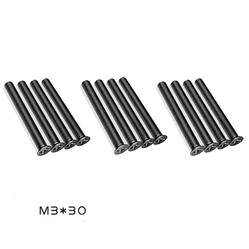 

Монтажные винты для радиатора водяного охлаждения Flying Elephant M3 6/30/35 мм, 12 шт.