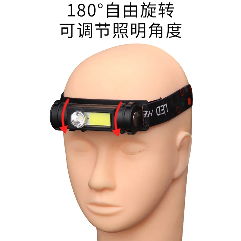 

Long-last Microblading 2 Mode Adjustable LED Eyelash Extension Waterproof Lamp USB Light Headlamp For Eyebrow Lips Tattoo