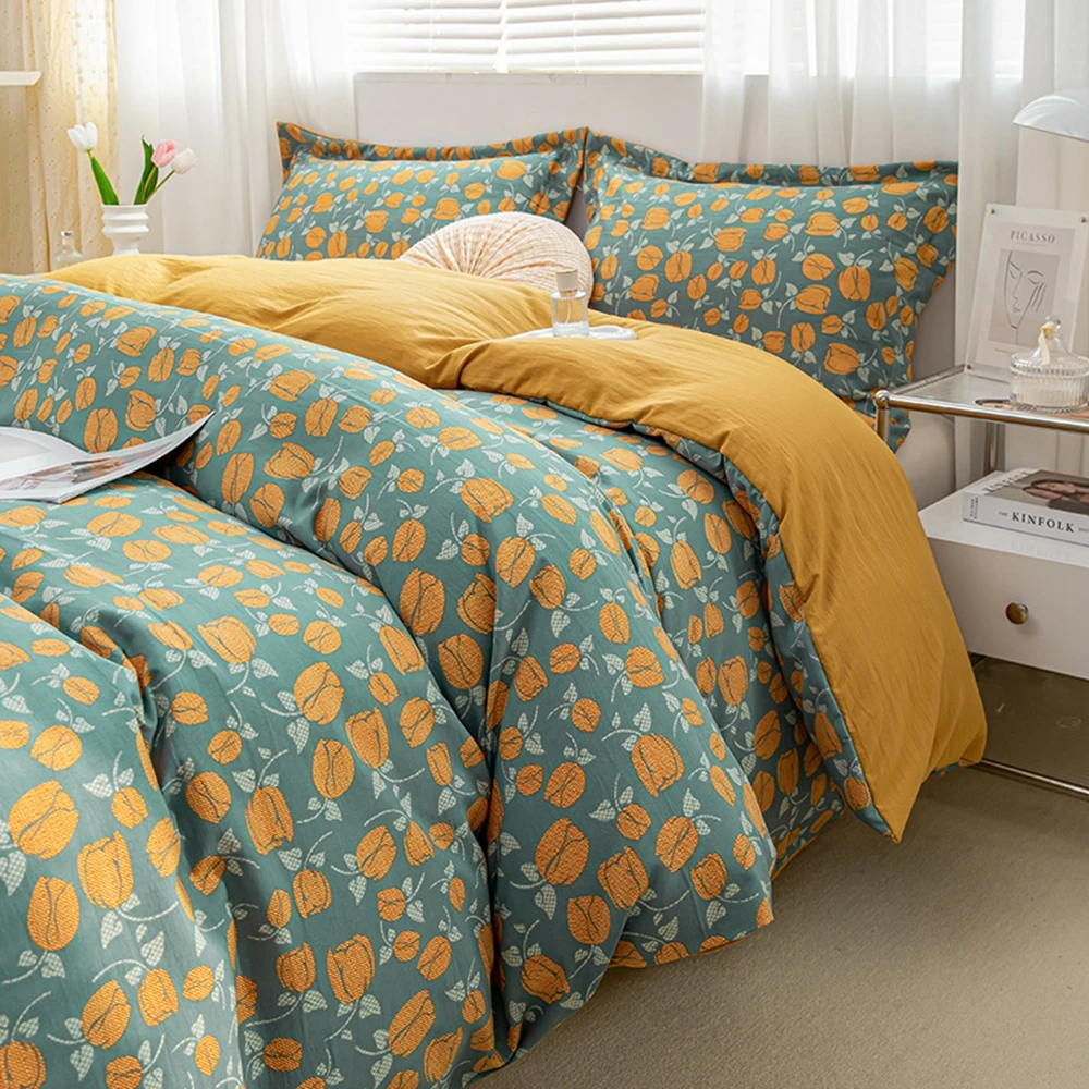 

Домашний текстиль, простые постельные принадлежности с принтом, простыня разных размеров, пододеяльник, постельное белье из одной единицы, односпальная кровать, двуспальная кровать, покрывало x