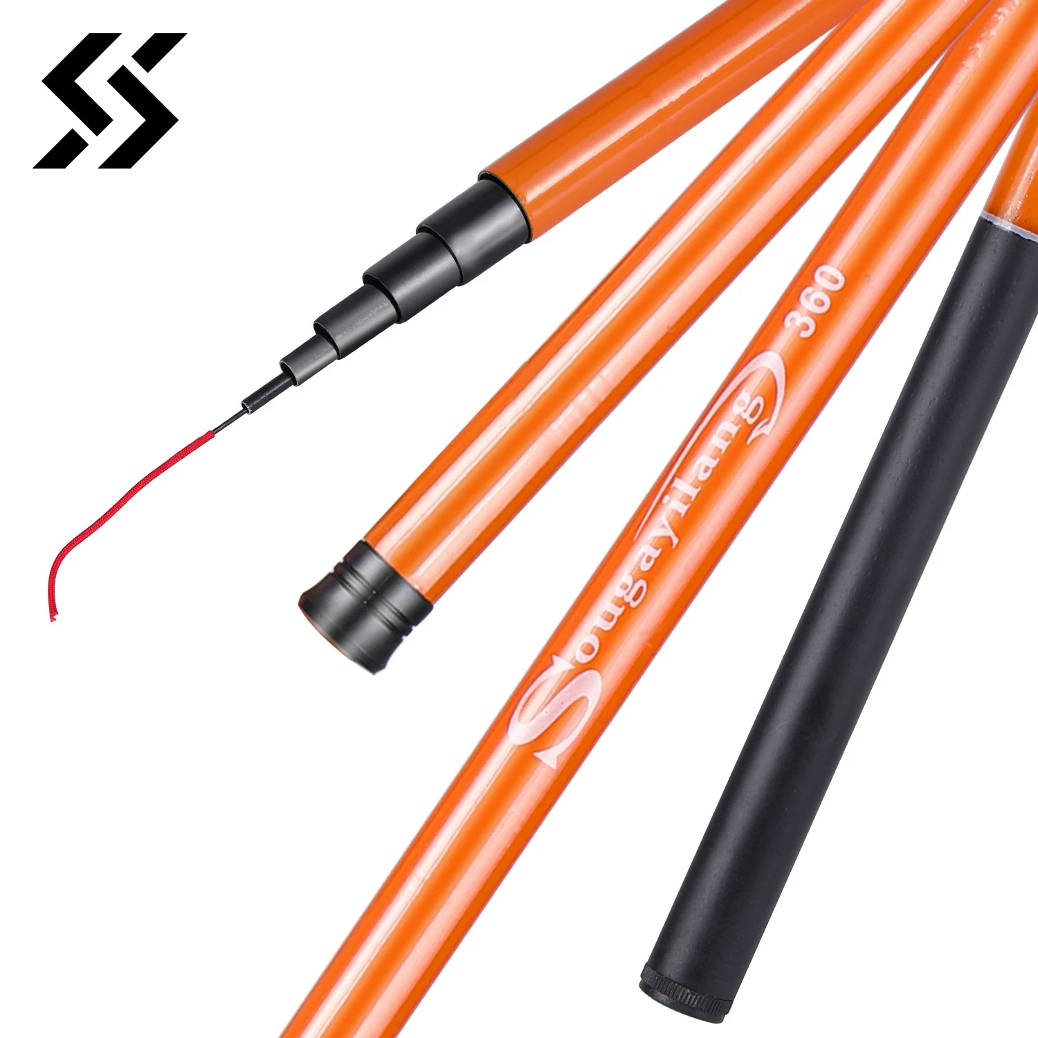 

Удочка телескопическая для ловли креветок, 2,7-4,5 м