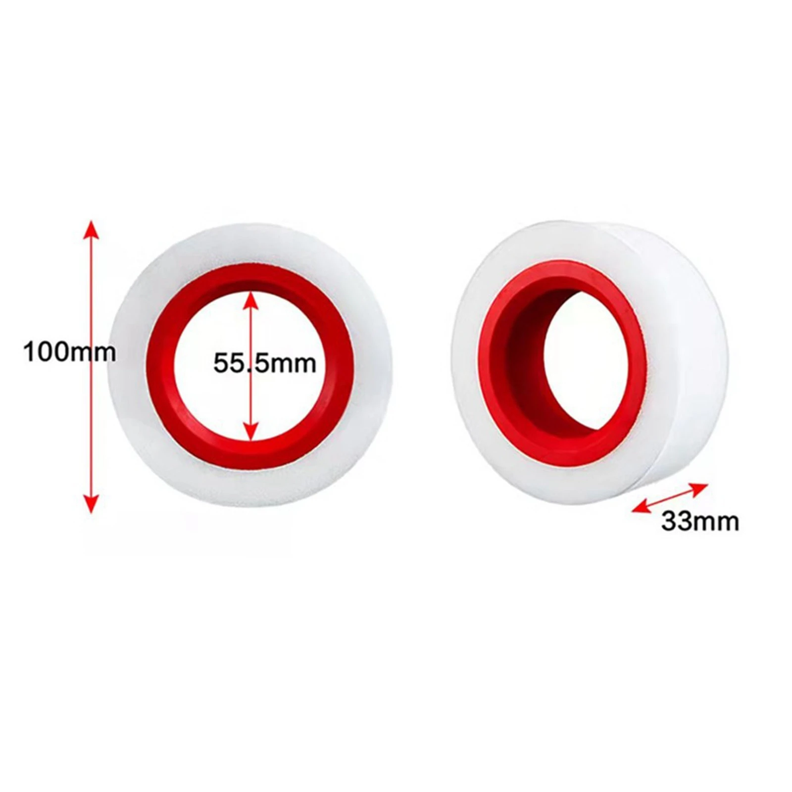 

4 шт./комплект, двухслойная губка для радиоуправляемых автомобилей, 1,9 дюйма