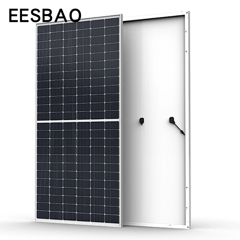 

High quality half cell solar panel 540W 550W 560W monocrystalline silicon solar photovoltaic module panel power system