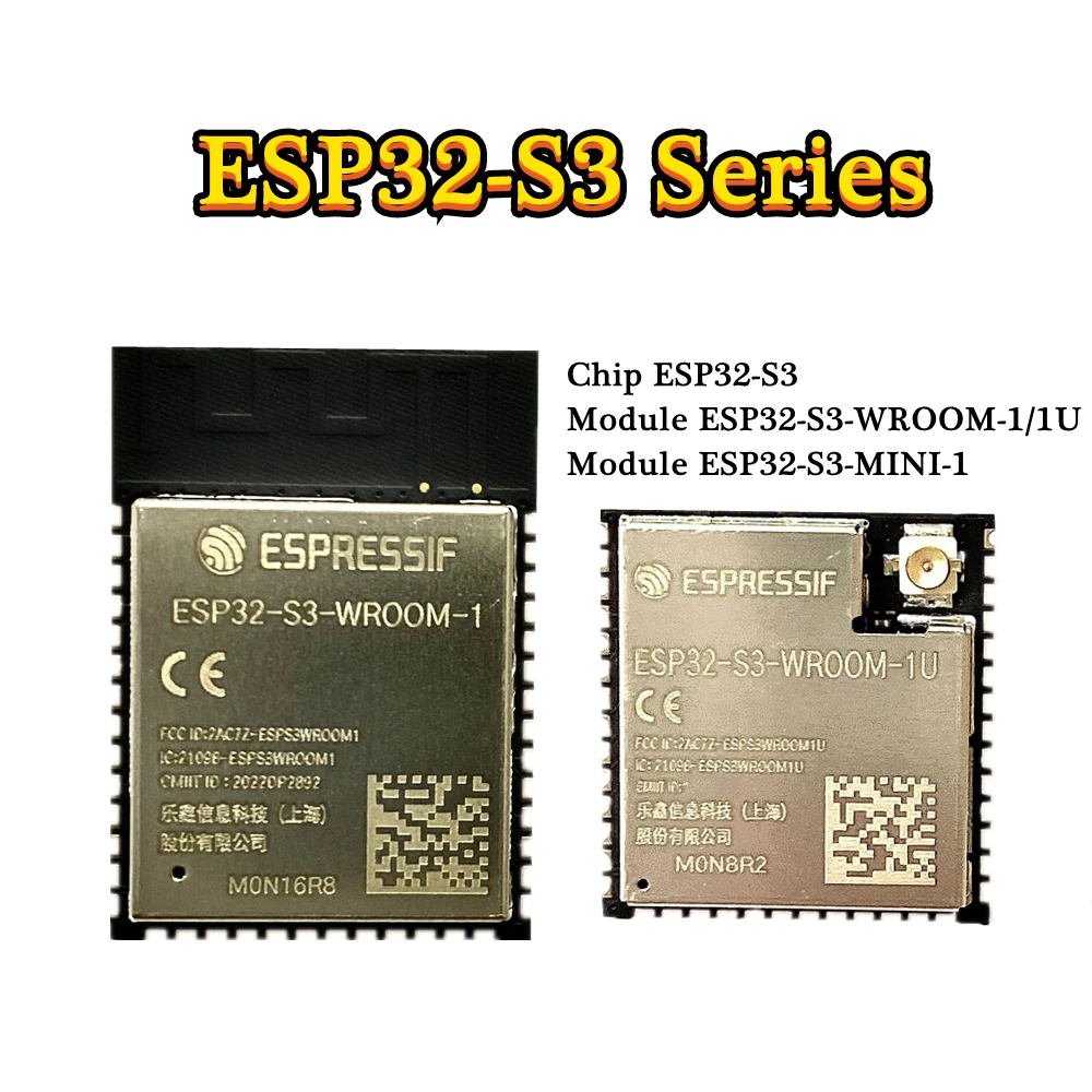 Esp S3 Esp32-S3 Esp32-s3-wroom-1 Esp32-s3-wroom-1U ESP32-S3-MINI-1 N4R2 module of espressif ESP32-S3 ESP32-S3R8 N16R8V