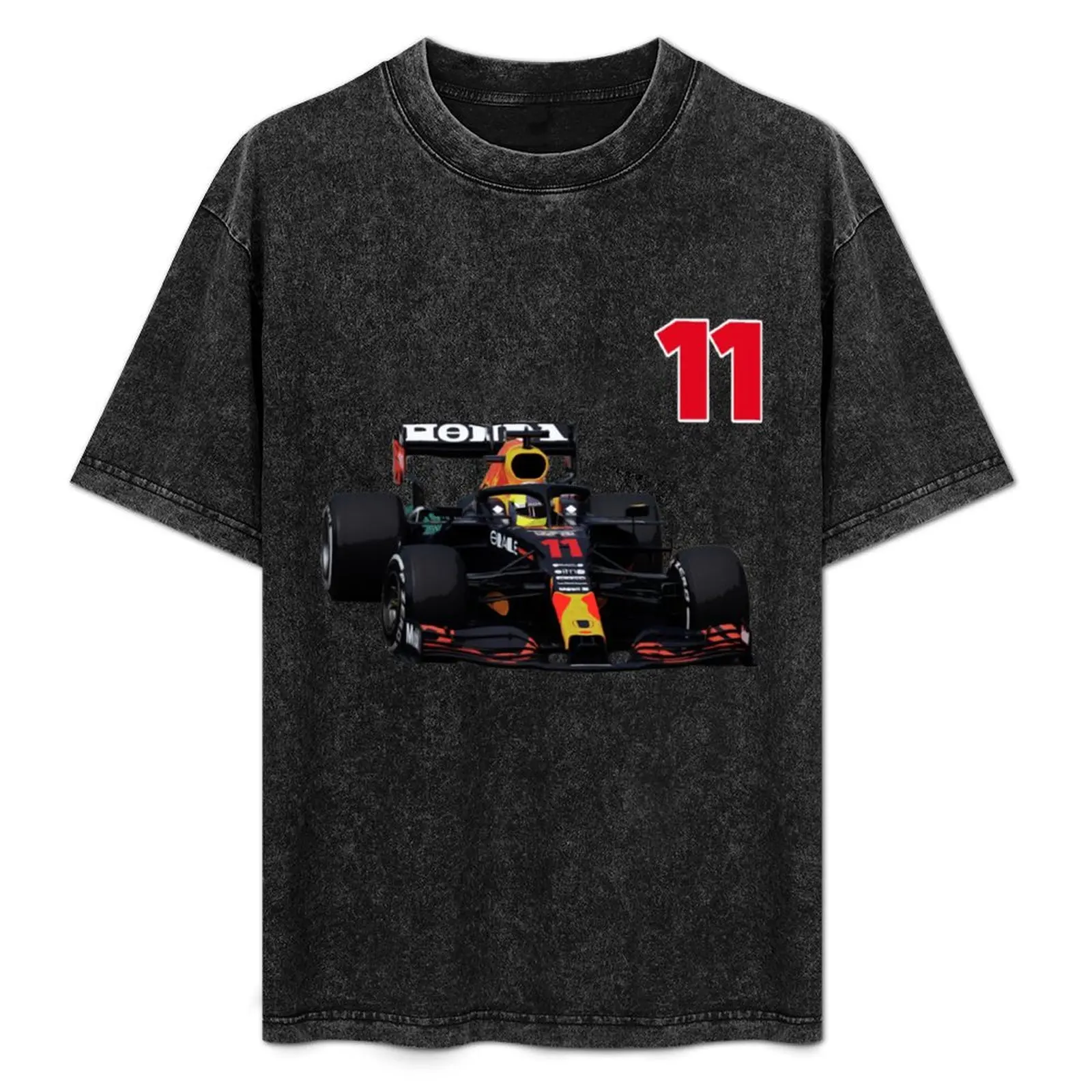 Sergio Checo internation F1 Car 11 футболка с заготовками винтажная рисунком для мальчиков