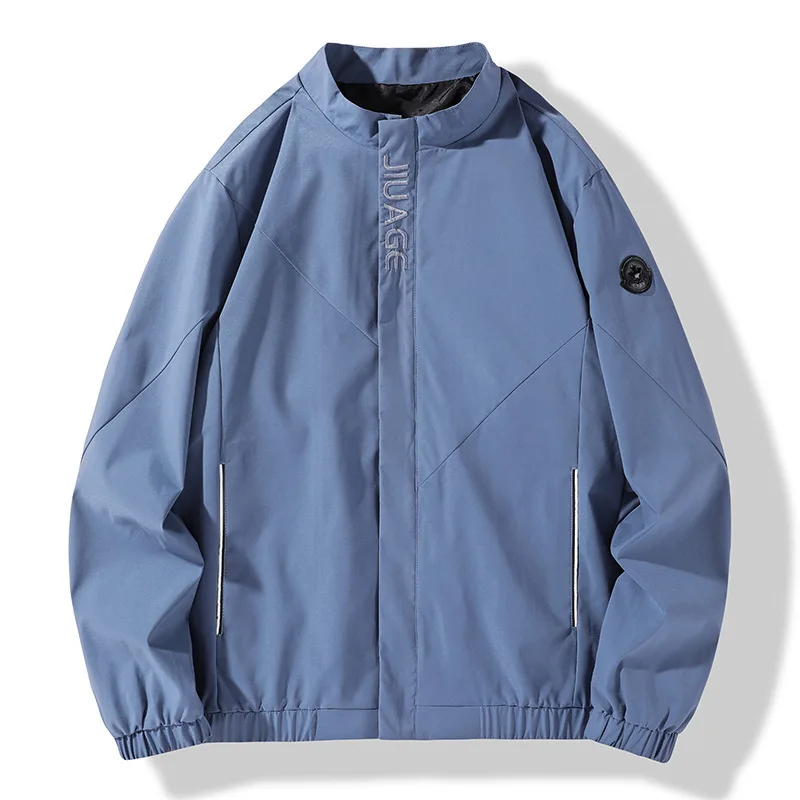 

2022 New Men's Autumn Clothes Top Coat Spring and Autumn Work Clothes Korean Version Trend Versatile Men's Fashion Brand Jacket