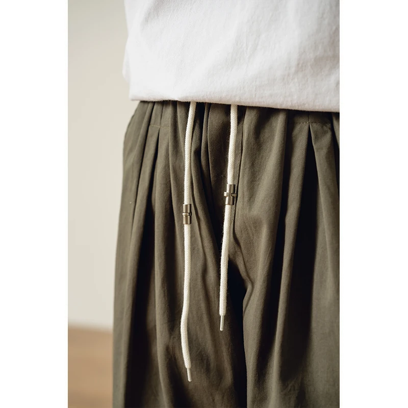 Bdct японские модные однотонные прямые брюки с задним карманом мужские городские