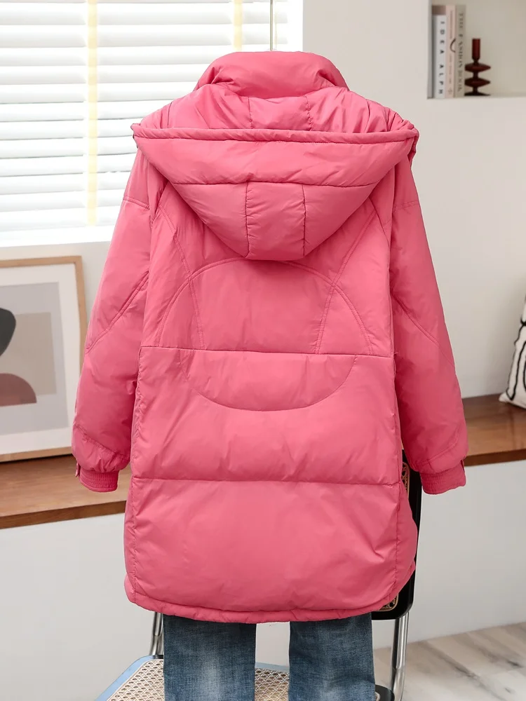 New Women Down Jacket Casual Style Autumn Winter Coats And Parkas Female Outwear