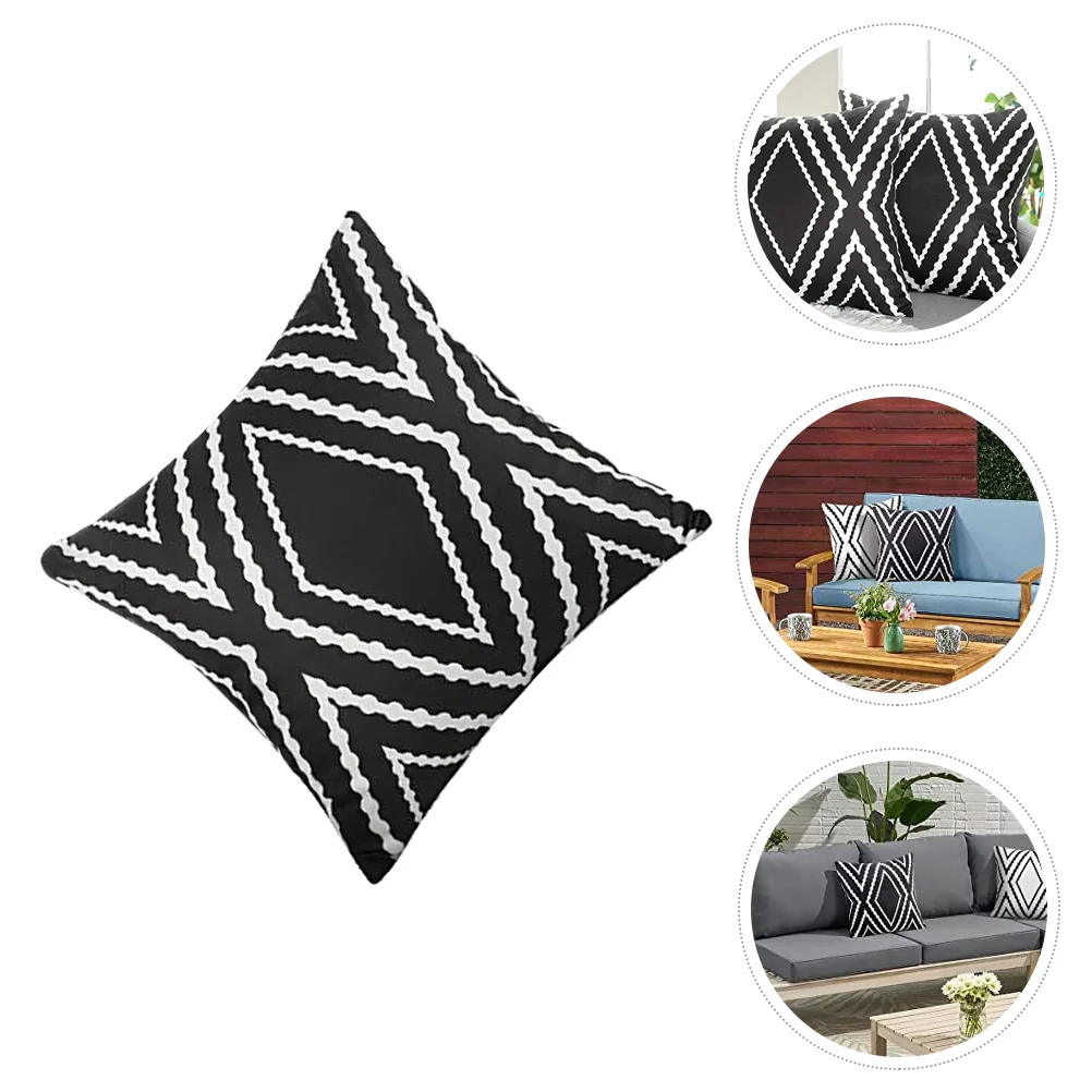 

Geometric Sofa Throw Pillow Cover Polyester Pillowcase Sofa Throw Pillowcase