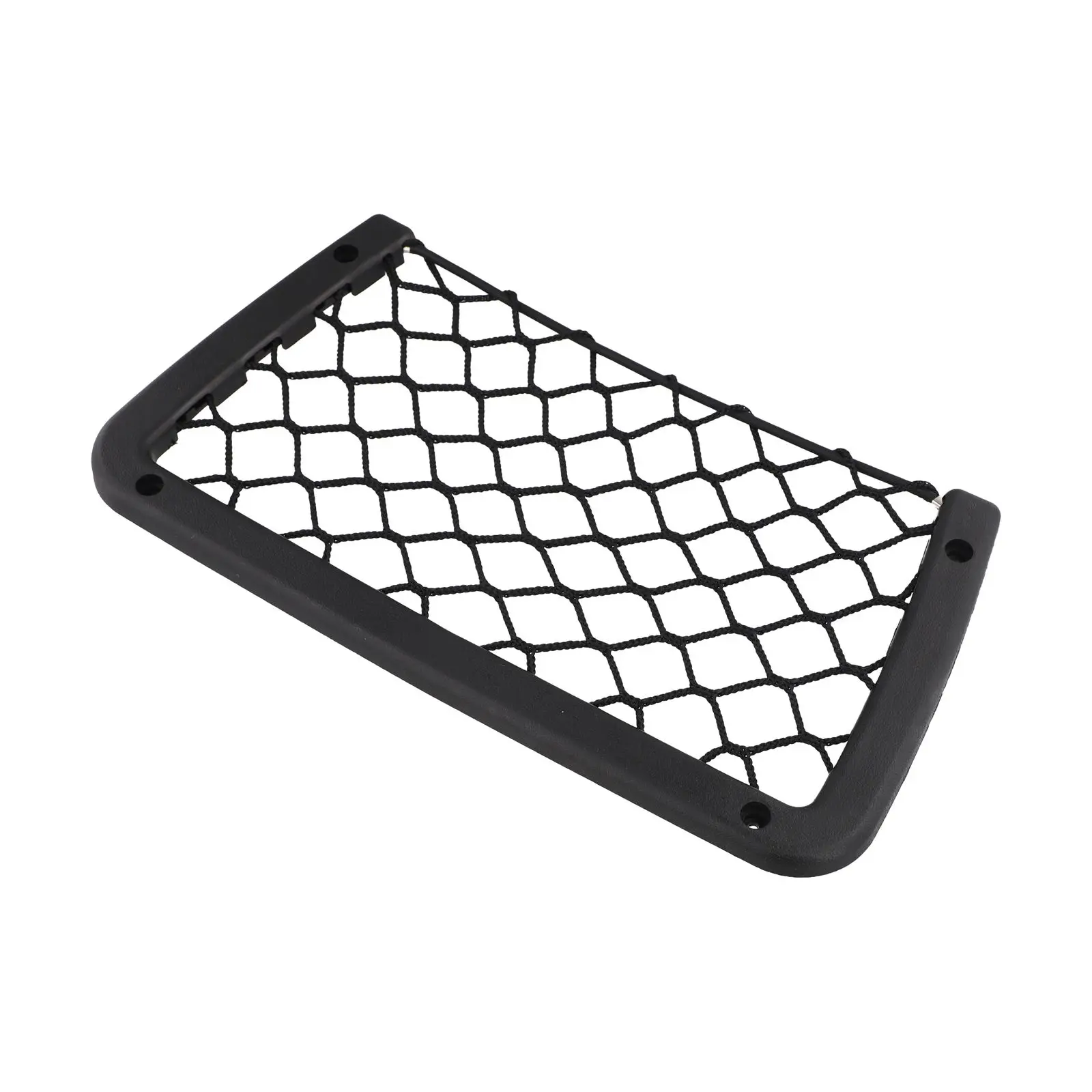 Replacement Pocket Storage Net Large Organizer Plastic+Polyester Bag Simply Strong Elastic Black Boat Car interior