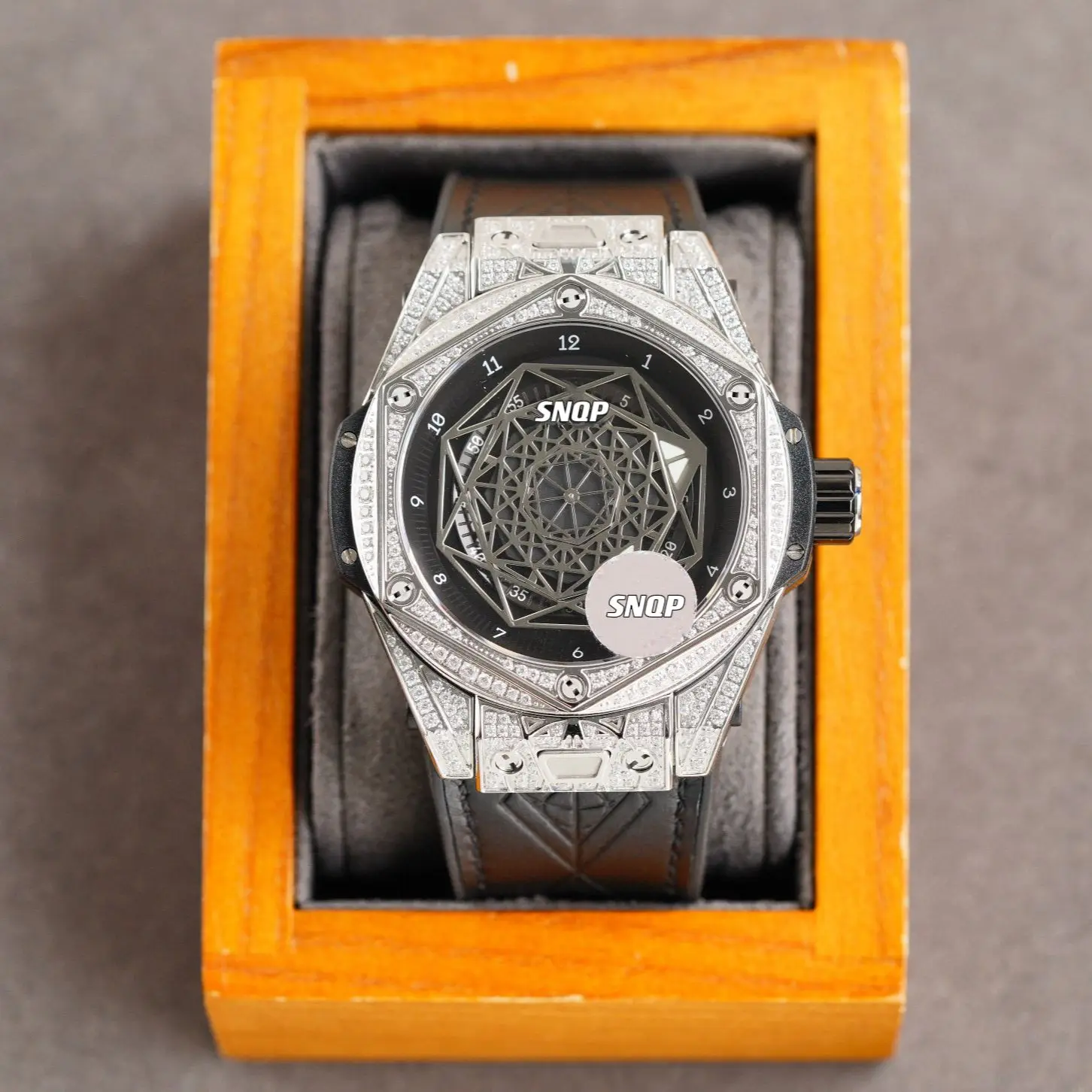 

Luxury High Quality Tattoo Men's Sports Automatic Mechanical Watch 45MM Sapphire Mirror Luminous Customizable Trademark Hbt