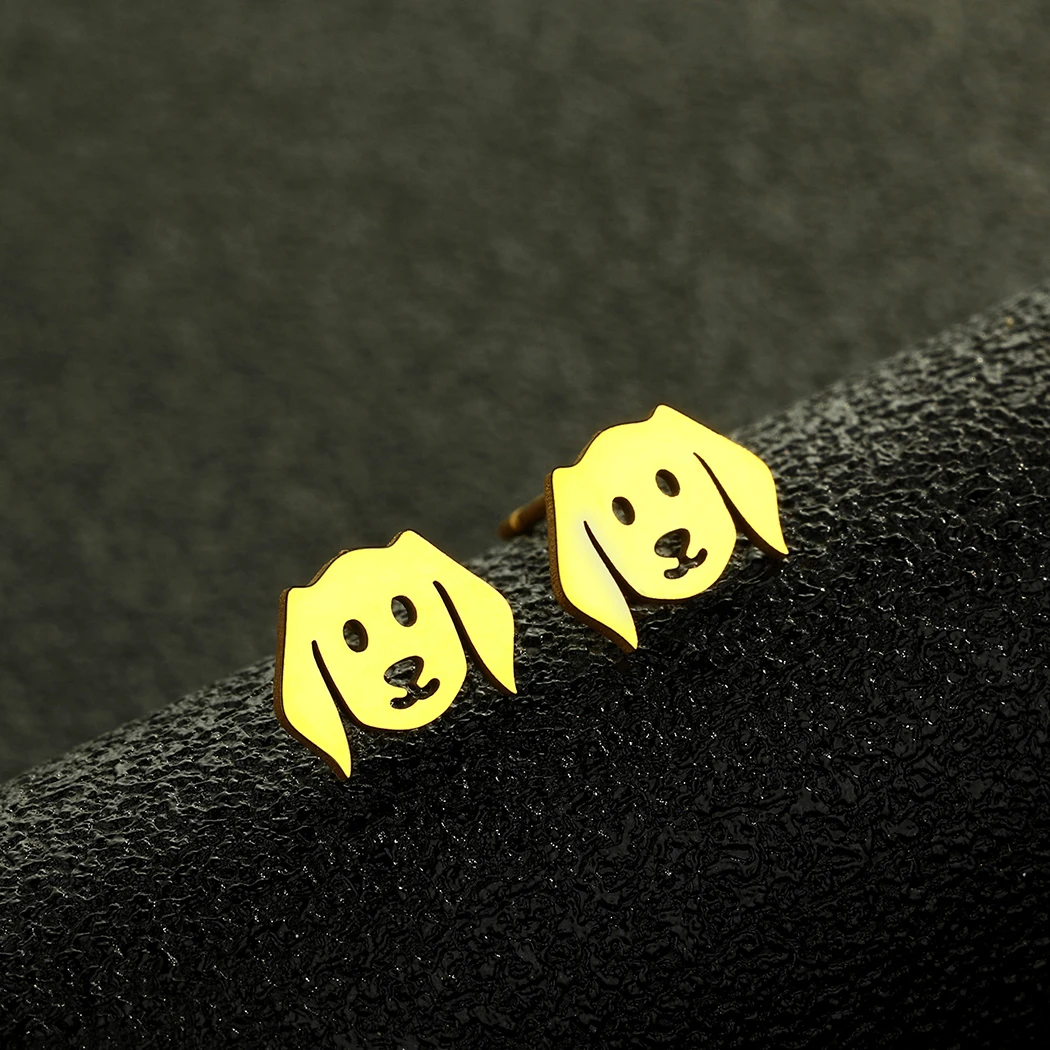 CHENGXUN искусственная собака из нержавеющей стали подарок для любимого человека