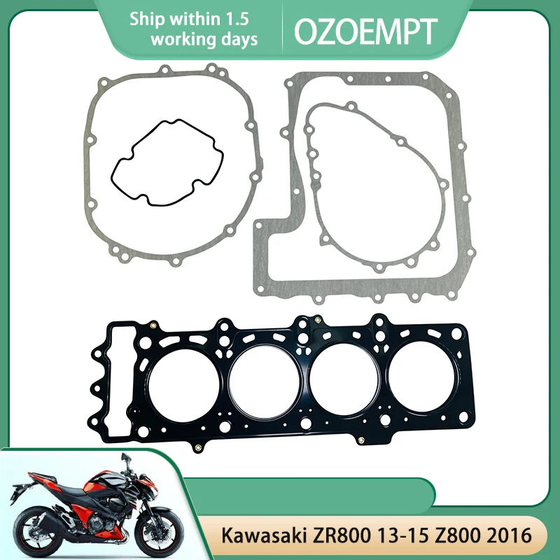Ремонтная прокладка для цилиндра двигателя OZOEMPT подходит Kawasaki ZR800 13-15 Z800 2016