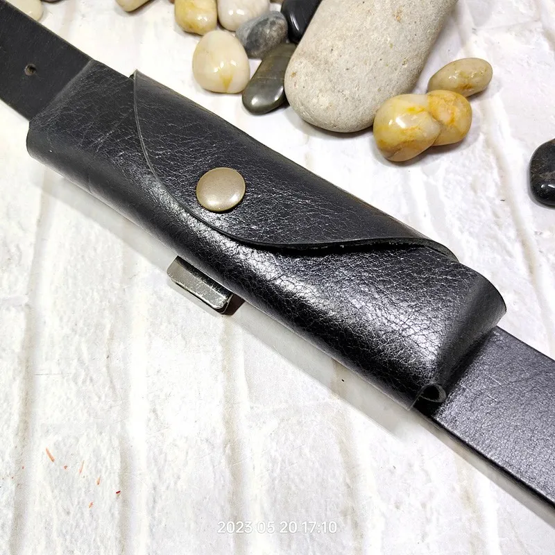 Jackknife Sheath Waist Bag Folding Knife Holster Belt Pack Army Knife Case Holder Genuine Leather customized Size MT-JD1