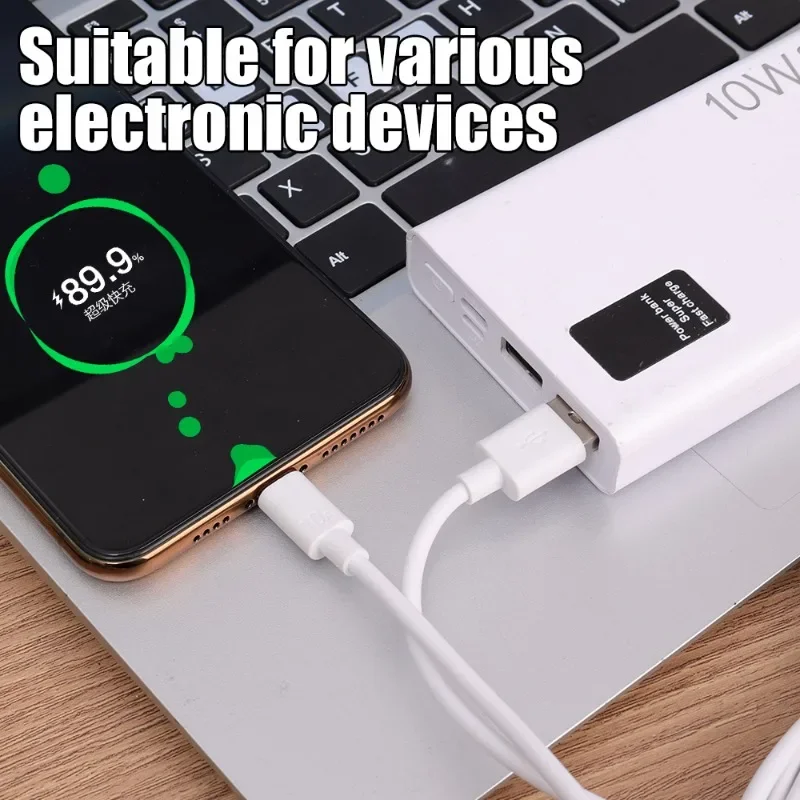 Фото Провод для быстрой зарядки 10 А, кабель Micro USB, шнур для зарядного устройства для Android Xiaomi Redmi Mouse PS4, кабель передачи данных Micro USB 1/1, 5/2 м №3