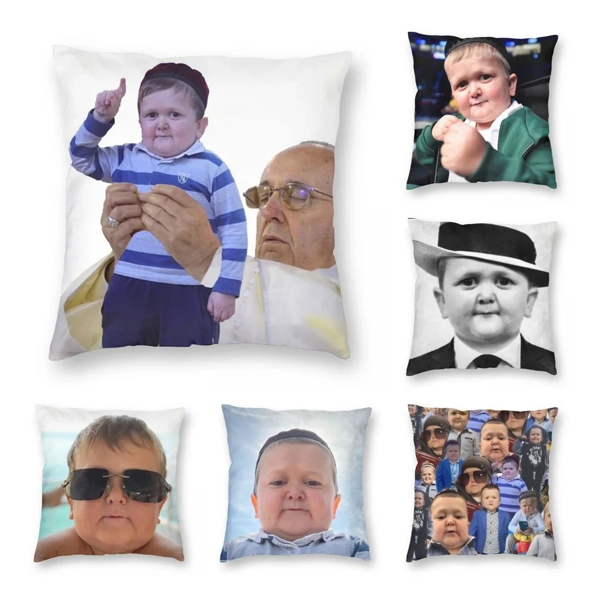 Navolochka GOAT Hasbulla Magomedov Мягкая искусственная декоративная маленькая подушка Khabib