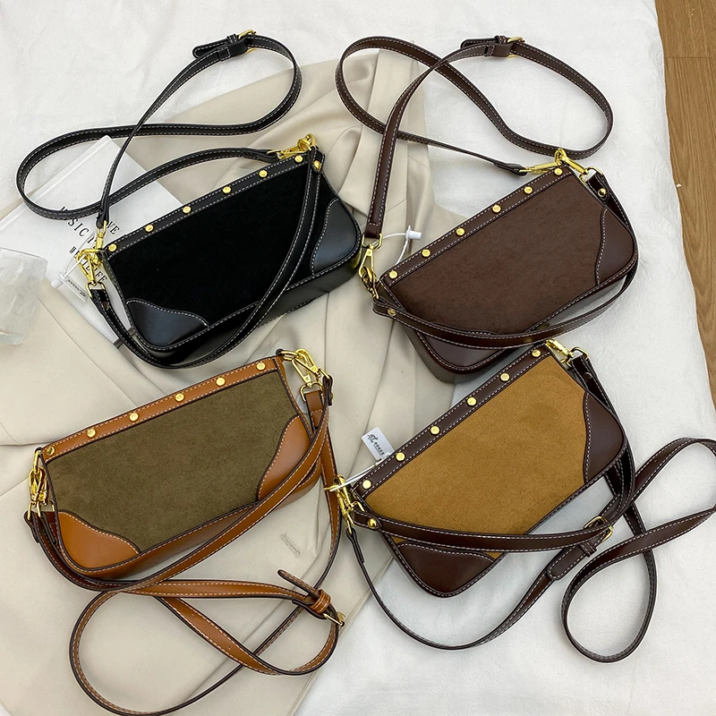 

Women's Shoulder Bags Brand Leather Crossbody Bag Luxury Designer Handbags Fashion Ladies Casual Tote Bags Simple Messenger Bag