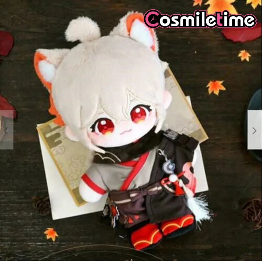 

Available Genshin Impact Kaedehara Kazuha Cute Plush 20cm Doll Clothes Outfits Children's Toys For Girl Anime Toys Figure Gifts