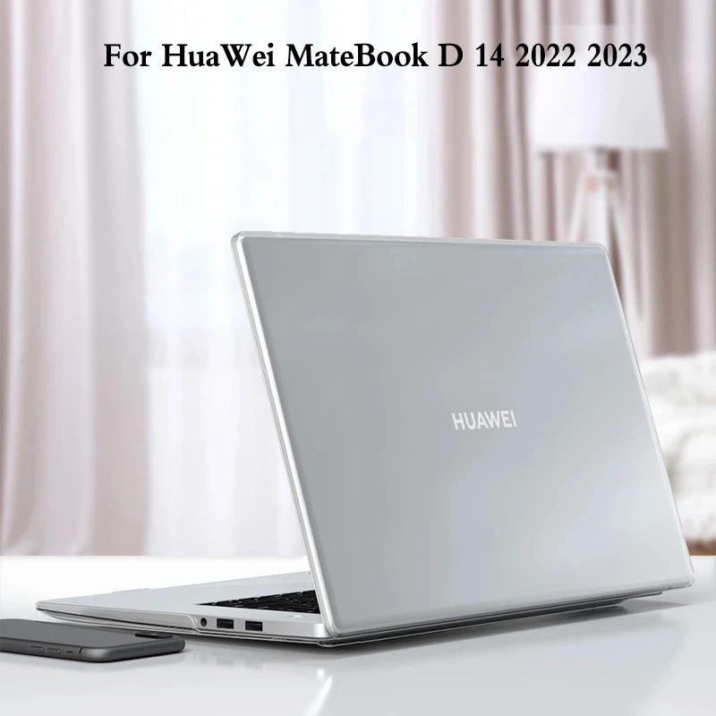 Чехол для ноутбука MateBook D14 2023 2022 твердый чехол модели Huawei NbM-WFQ9 NbD-WDH9 защитный от