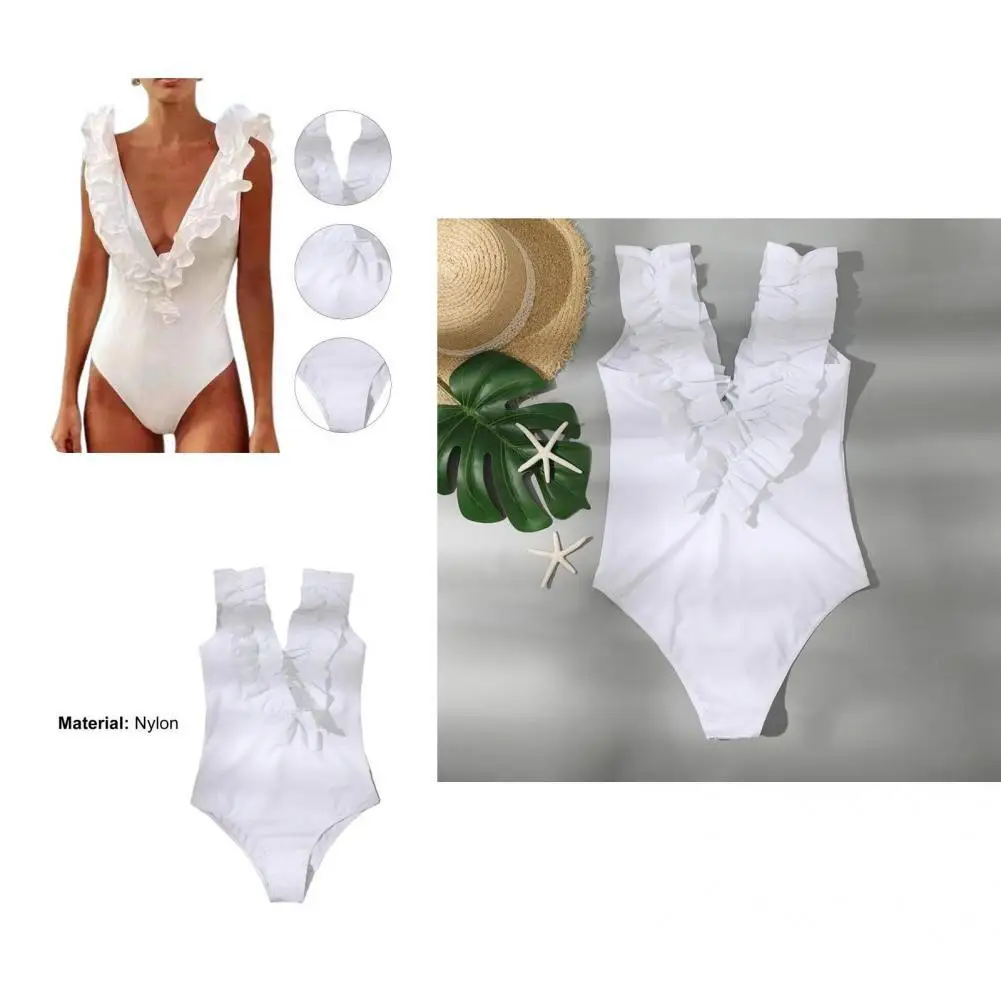 

Sexy Simple Skinny Wireless Bikini Ladies Bathing Suit Off Shoulder Beachwear