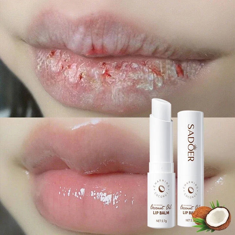 

Moisturize Lip Balm Anti Dry Cracking Lipstick Long Lasting Lip Plump Moisturizing Nourishing Reduce Fine Lines Jelly Lips Care