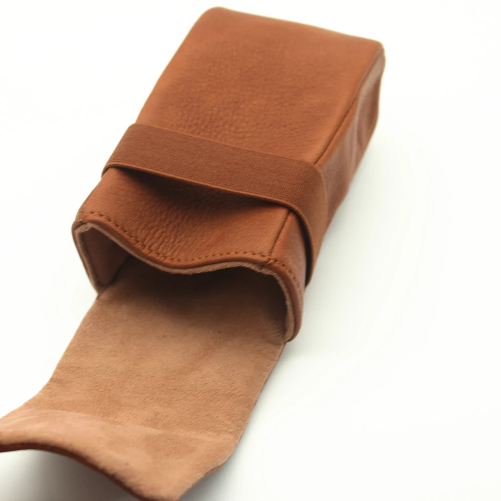 Сумка для камеры из воловьей кожи Портативная сумка хранения карт подходит Ricoh GR