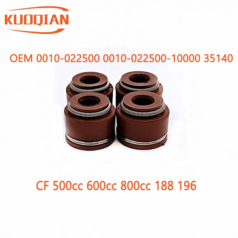 

4 шт. комплект уплотнительных колец клапана для CF 500cc 600cc 800cc 188 196 x8 z8 u8 ATV UTV 0010- 022500