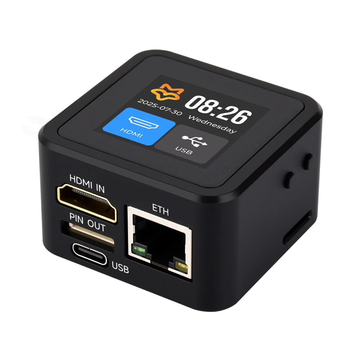 Фото Waveshare Luckfox PicoKVM Легкий инструмент дистанционного управления IP KVM для видеовхода HDMI и выхода сигнала HID №3