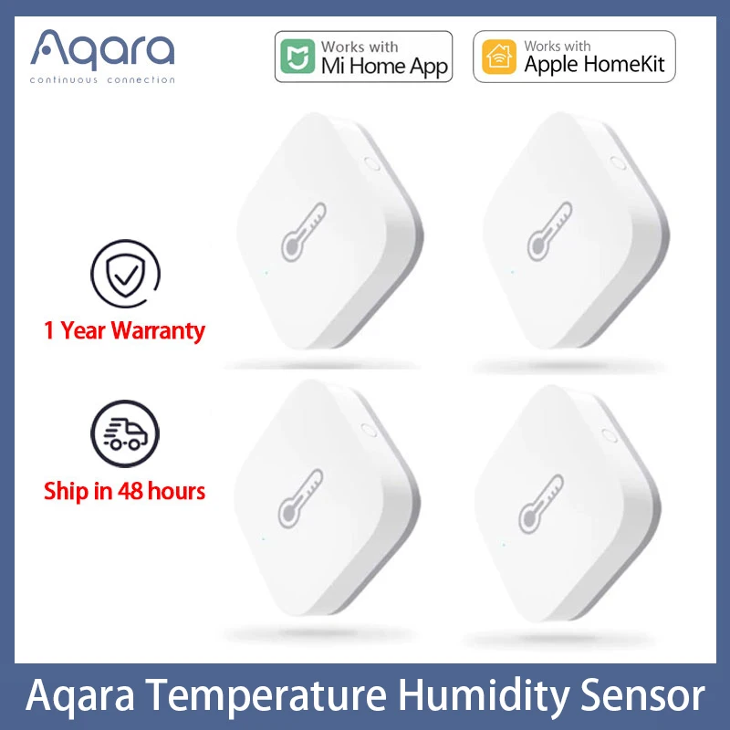 

Aqara Temperature Humidity Sensor Zigbee Connection Wireless Hygrometer Intelligent Linkage Work with Apple Homekit Mi Home