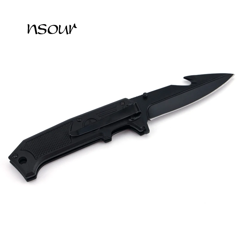 2022 New High Hardness Outdoor Survival Fruit Knife Portable Portable Knife Sharp Self-Defense Knife Folding Knife