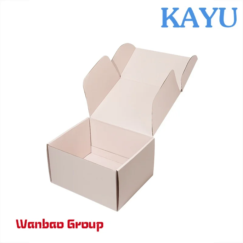 Manufacture Customized Logo Colored Cardboard Cartons Corrugated Large Shipping  Mailer cloth box