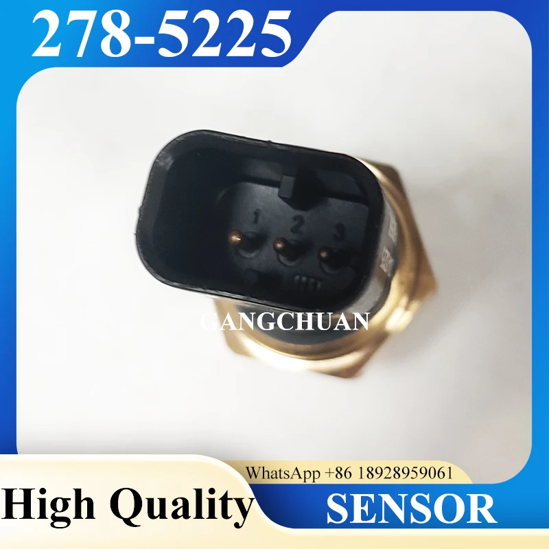 Датчик давления масла и топлива 278-5225 2785225 Для деталей погрузчика Caterpillar 928H 924 908H