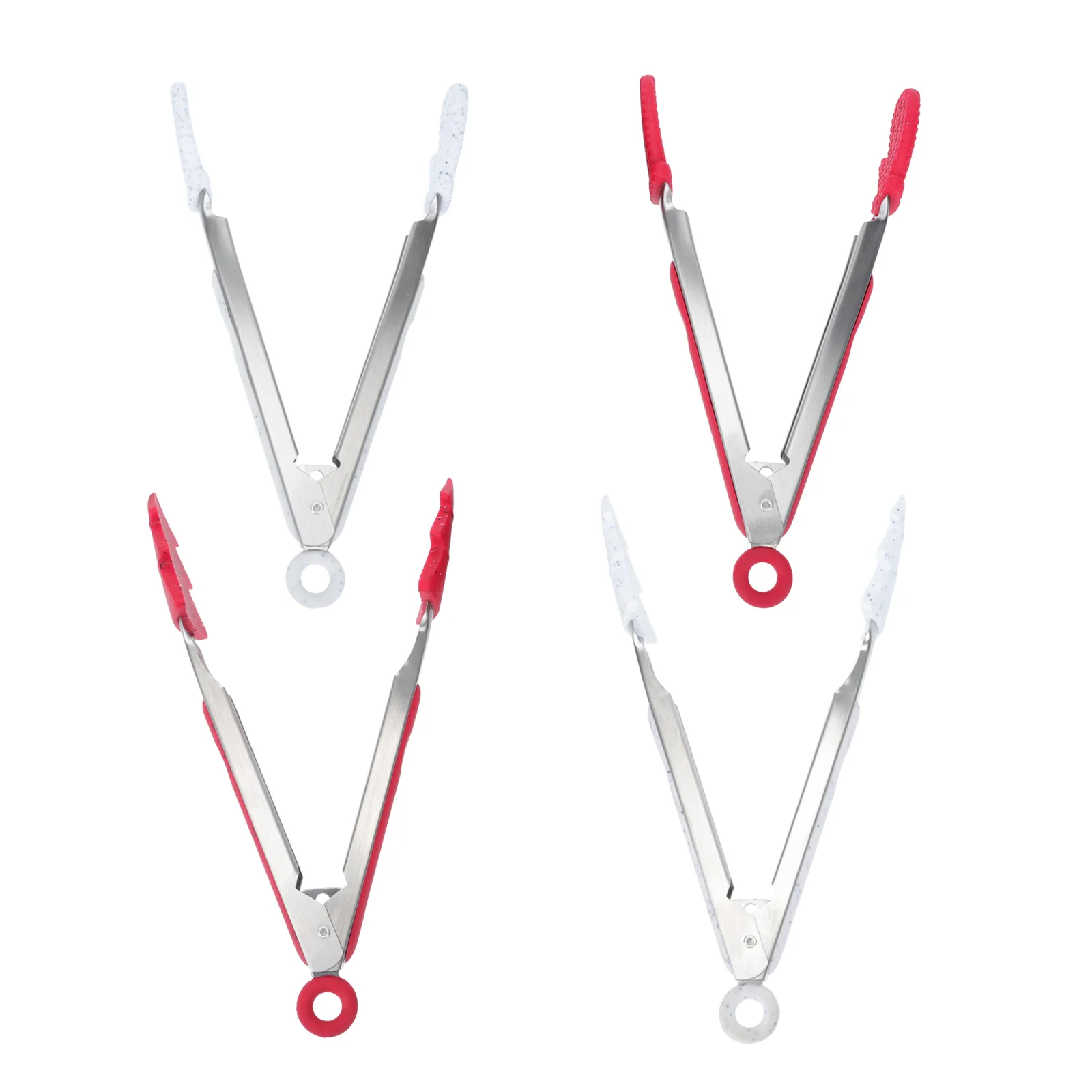 

Tongs Tong Cooking Serving Silicone Baking Stainless Ice Steelgrill Kitchen Sugar Wood Cubes Small Gift Large Trivet Cream Salad