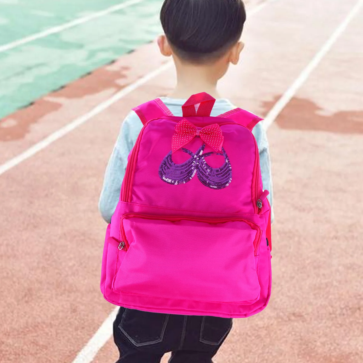 Girls Backpack Dance School Ballet Toddler Kids Backpacks Canvas Outfits Gifts Color Little Gym Gymnastics Outfit Tutu Shoe Toys