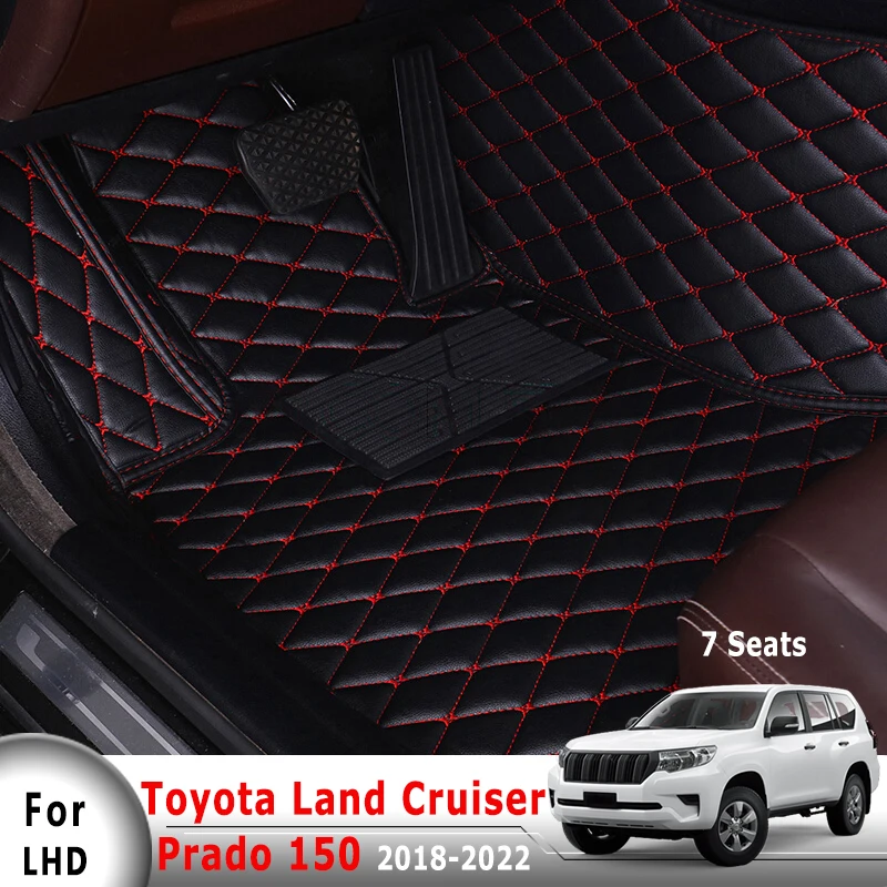 

Автомобильные коврики для Toyota Land Cruiser Prado 150 2022 2021 2020 2019 2018 (7 сидений)