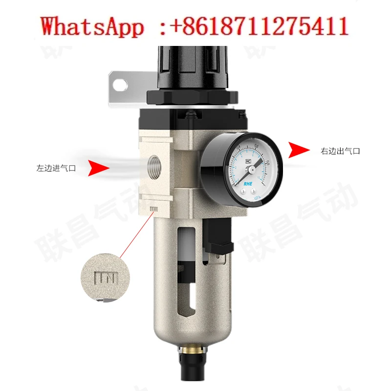 Пневматический воздушный фильтр AW2000-02 Сепаратор масла и воды AC3010-03 AL/AW3000-03/4000-04