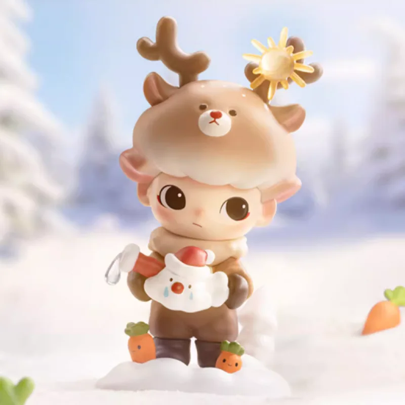 

Dimoo Letters From Snowman Series Blind Box Mystery Box Toys Doll Cute Anime Figure Desktop Ornaments Gift Collection