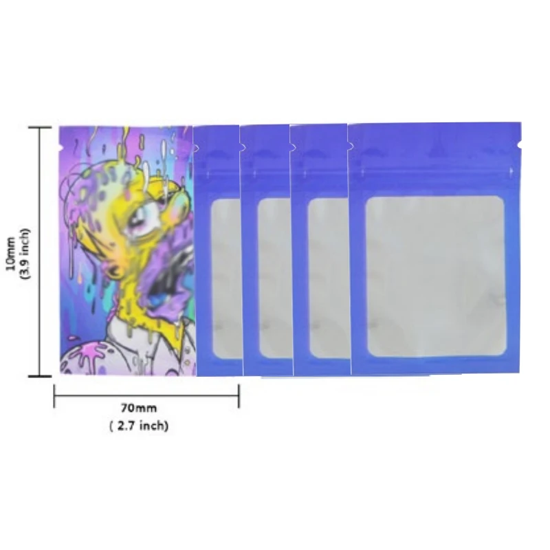 

Водонепроницаемые пакеты из фольги для специй 7x10 см