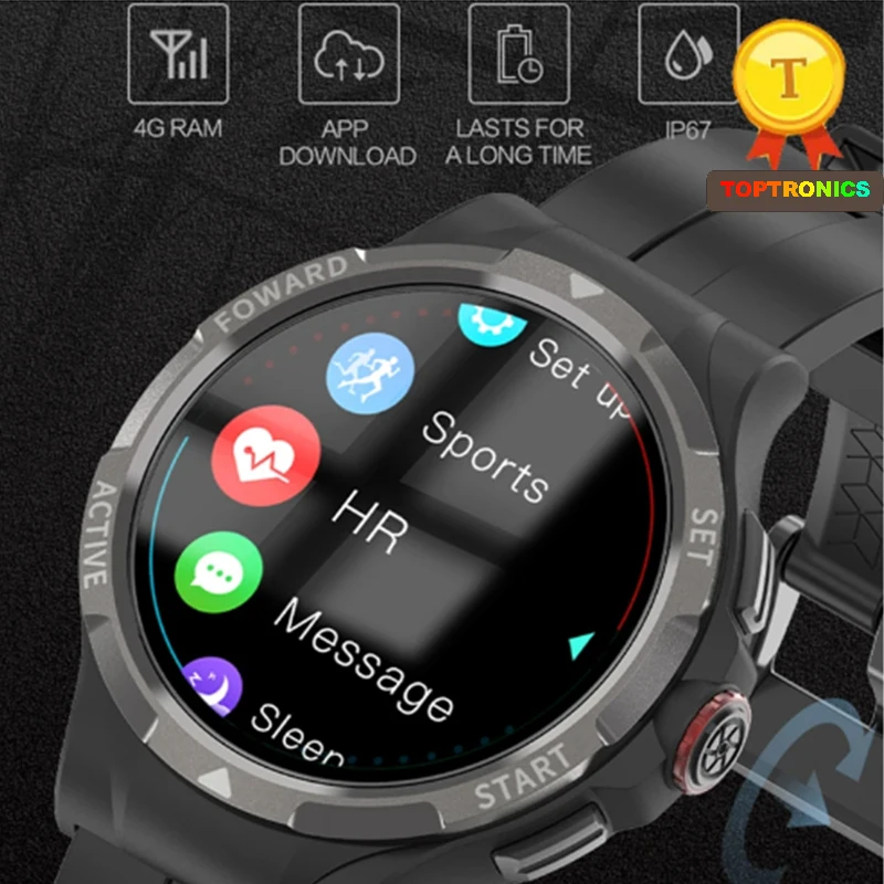 2023 New 4G Internet E-sim Smart Watch Women 4G+128G 1.43