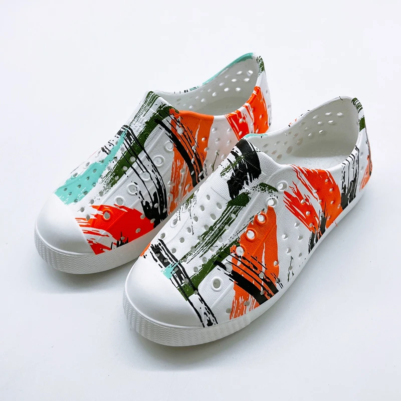 2022 New Wnc Native Children's Shoes For Boys Girls Summer Breathable Quick Dry Water Hole Shoes Wading Breathable Sandals