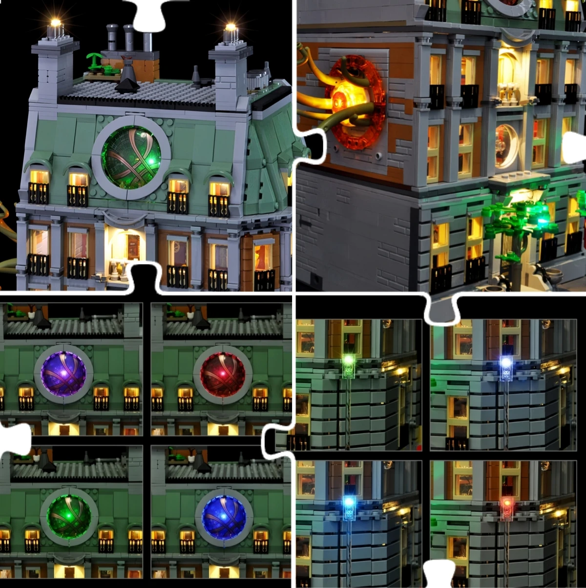 Светодиодные фонари Hprosper 5 В для декоративной лампы Sanctum Sanctorum Marver 76218 с батарейным